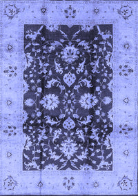 Oriental Blue Traditional Rug, urb802blu