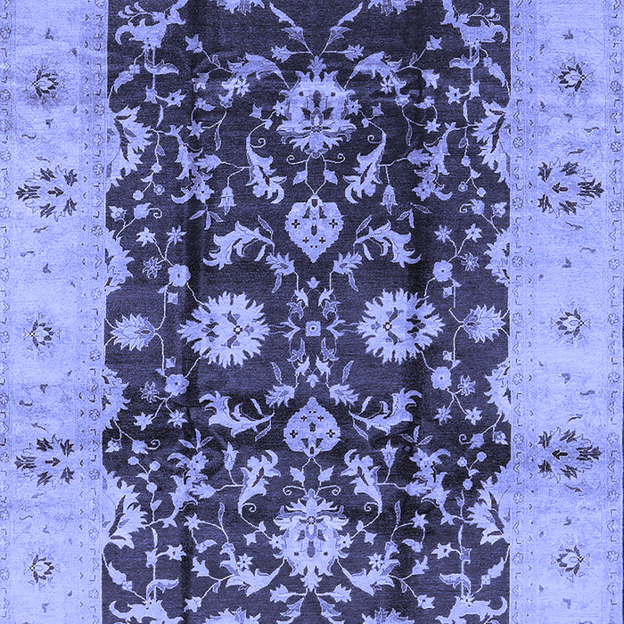 Oriental Blue Traditional Rug, urb802blu