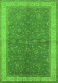 Oriental Green Industrial Rug, urb803grn