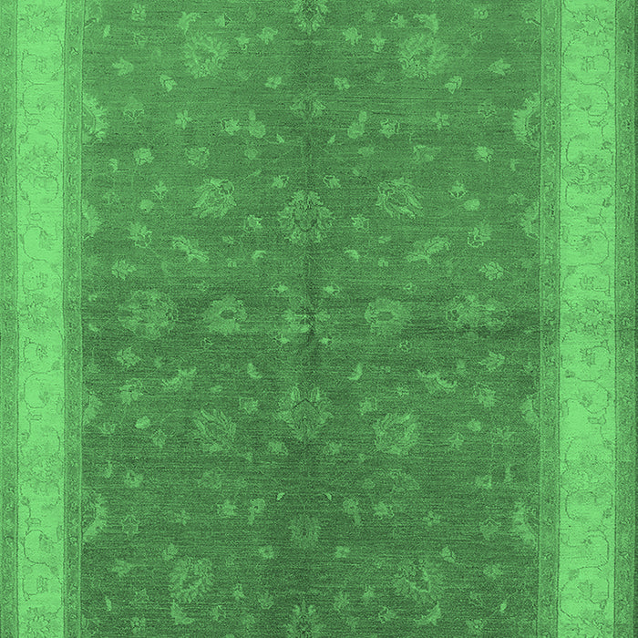 Oriental Emerald Green Industrial Rug, urb803emgrn