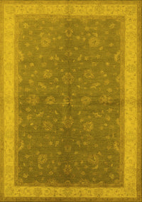 Oriental Yellow Industrial Rug, urb803yw