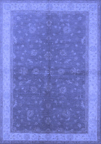 Oriental Blue Industrial Rug, urb803blu