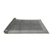 Sideview of Oriental Gray Industrial Rug, urb803gry