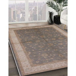 Machine Washable Industrial Modern Puce Purple Rug in a Family Room, wshurb803