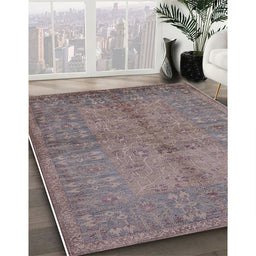 Machine Washable Industrial Modern Purple Rug in a Family Room, wshurb804
