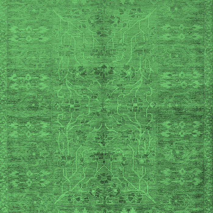 Oriental Emerald Green Industrial Rug, urb804emgrn