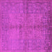 Square Oriental Pink Industrial Rug, urb804pnk