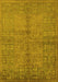 Oriental Yellow Industrial Rug, urb804yw