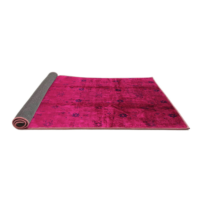 Sideview of Oriental Pink Industrial Rug, urb805pnk