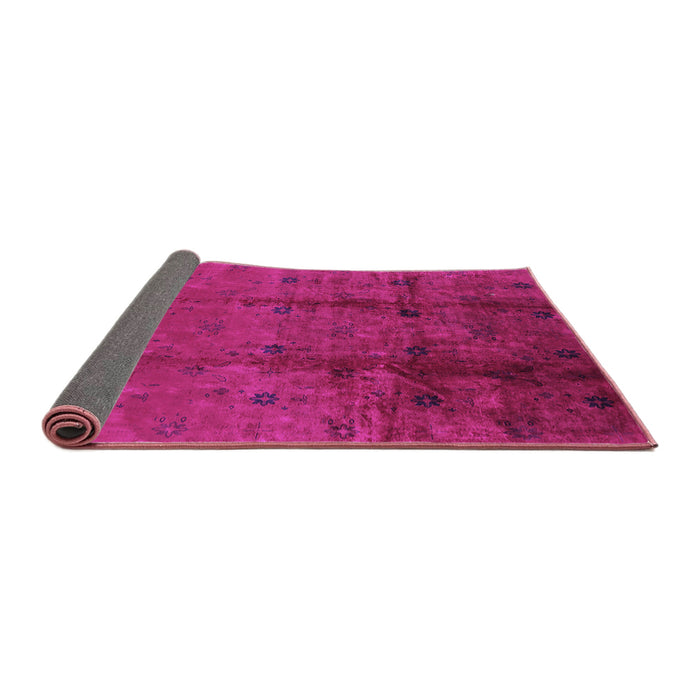 Sideview of Oriental Purple Industrial Rug, urb805pur