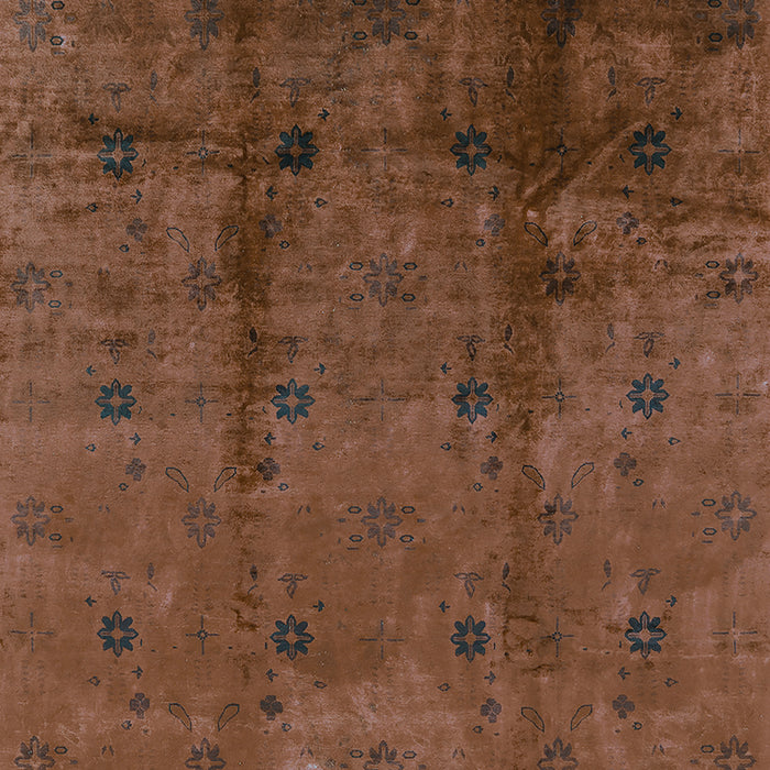 Oriental Turquoise Industrial Rug, urb805turq