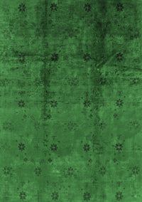 Oriental Emerald Green Industrial Rug, urb805emgrn