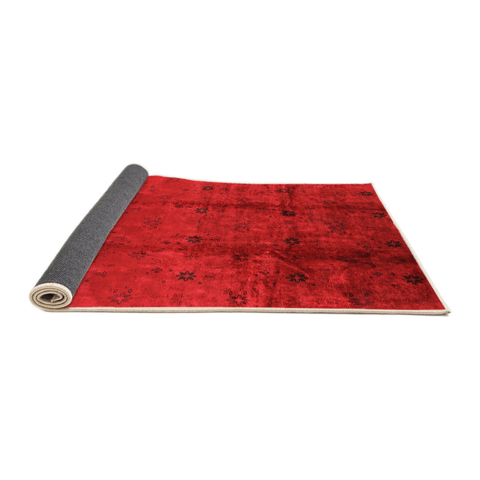 Sideview of Oriental Orange Industrial Rug, urb805org