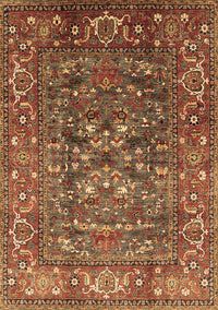 Oriental Brown Industrial Rug, urb806brn