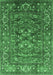 Oriental Emerald Green Industrial Rug, urb806emgrn