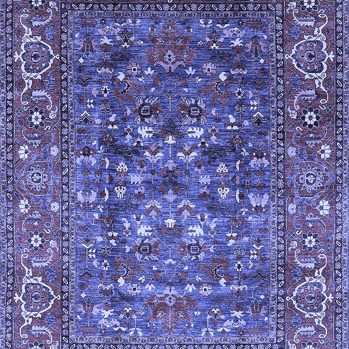 Oriental Blue Industrial Rug, urb806blu