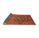 Sideview of Oriental Orange Industrial Rug, urb806org