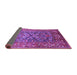 Sideview of Oriental Purple Industrial Rug, urb806pur