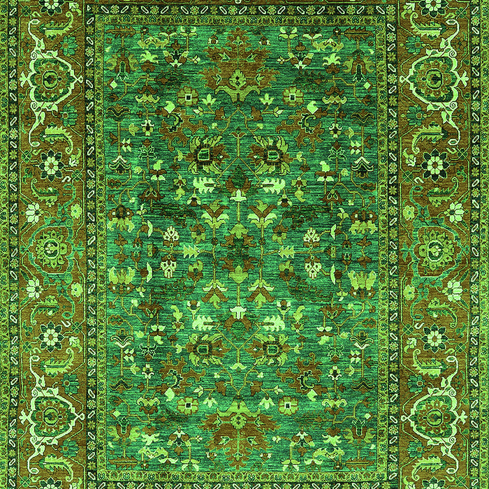 Oriental Green Industrial Rug, urb806grn