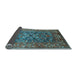 Sideview of Oriental Light Blue Industrial Rug, urb806lblu