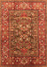 Oriental Orange Industrial Rug, urb806org