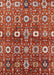 Mid-Century Modern Light Copper Gold Oriental Rug, urb807