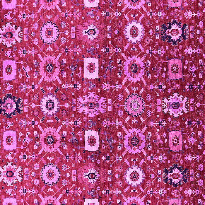Square Oriental Pink Industrial Rug, urb807pnk