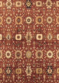 Oriental Brown Industrial Rug, urb807brn