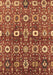 Oriental Brown Industrial Rug, urb807brn