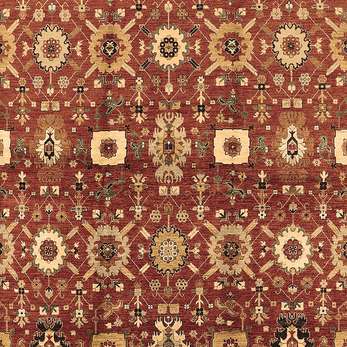 Oriental Brown Industrial Rug, urb807brn