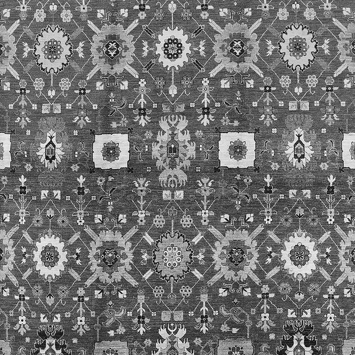 Oriental Gray Industrial Rug, urb807gry