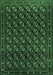 Oriental Emerald Green Industrial Rug, urb808emgrn