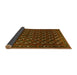 Sideview of Oriental Yellow Industrial Rug, urb808yw