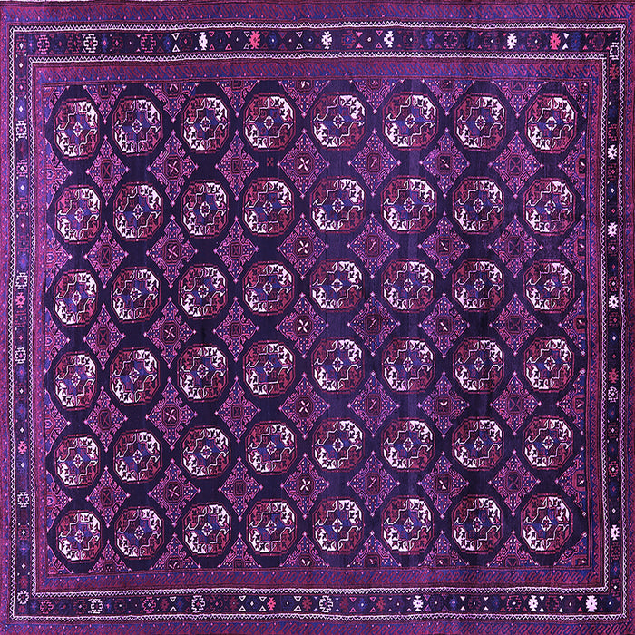 Square Oriental Purple Industrial Rug, urb808pur