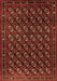 Oriental Orange Industrial Rug, urb808org