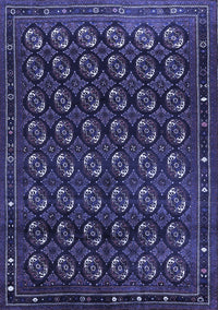 Oriental Blue Industrial Rug, urb808blu