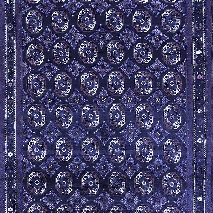 Oriental Blue Industrial Rug, urb808blu
