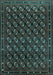 Oriental Turquoise Industrial Rug, urb808turq