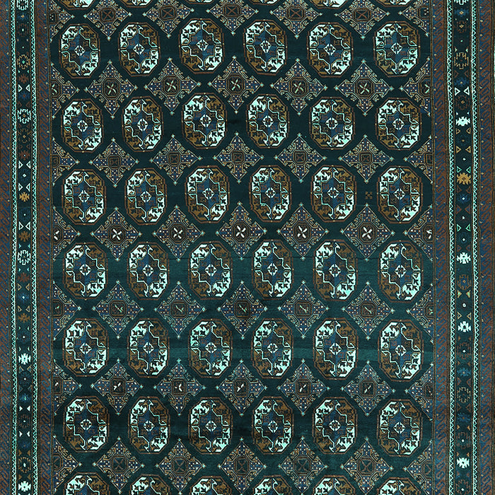 Oriental Turquoise Industrial Rug, urb808turq