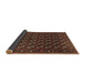 Sideview of Oriental Brown Industrial Rug, urb808brn