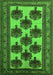 Oriental Green Industrial Rug, urb809grn