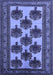 Oriental Blue Industrial Rug, urb809blu