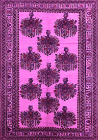 Oriental Pink Industrial Rug, urb809pnk