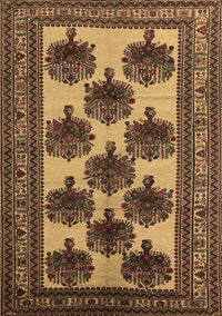 Oriental Brown Industrial Rug, urb809brn