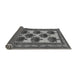 Sideview of Oriental Gray Industrial Rug, urb809gry