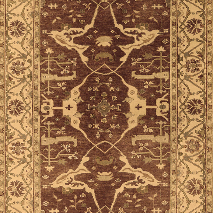 Oriental Brown Traditional Rug, urb810brn