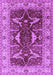 Oriental Purple Traditional Rug, urb810pur