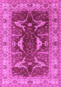 Oriental Pink Traditional Rug, urb810pnk