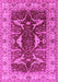 Oriental Pink Traditional Rug, urb810pnk