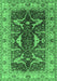Oriental Emerald Green Traditional Rug, urb810emgrn